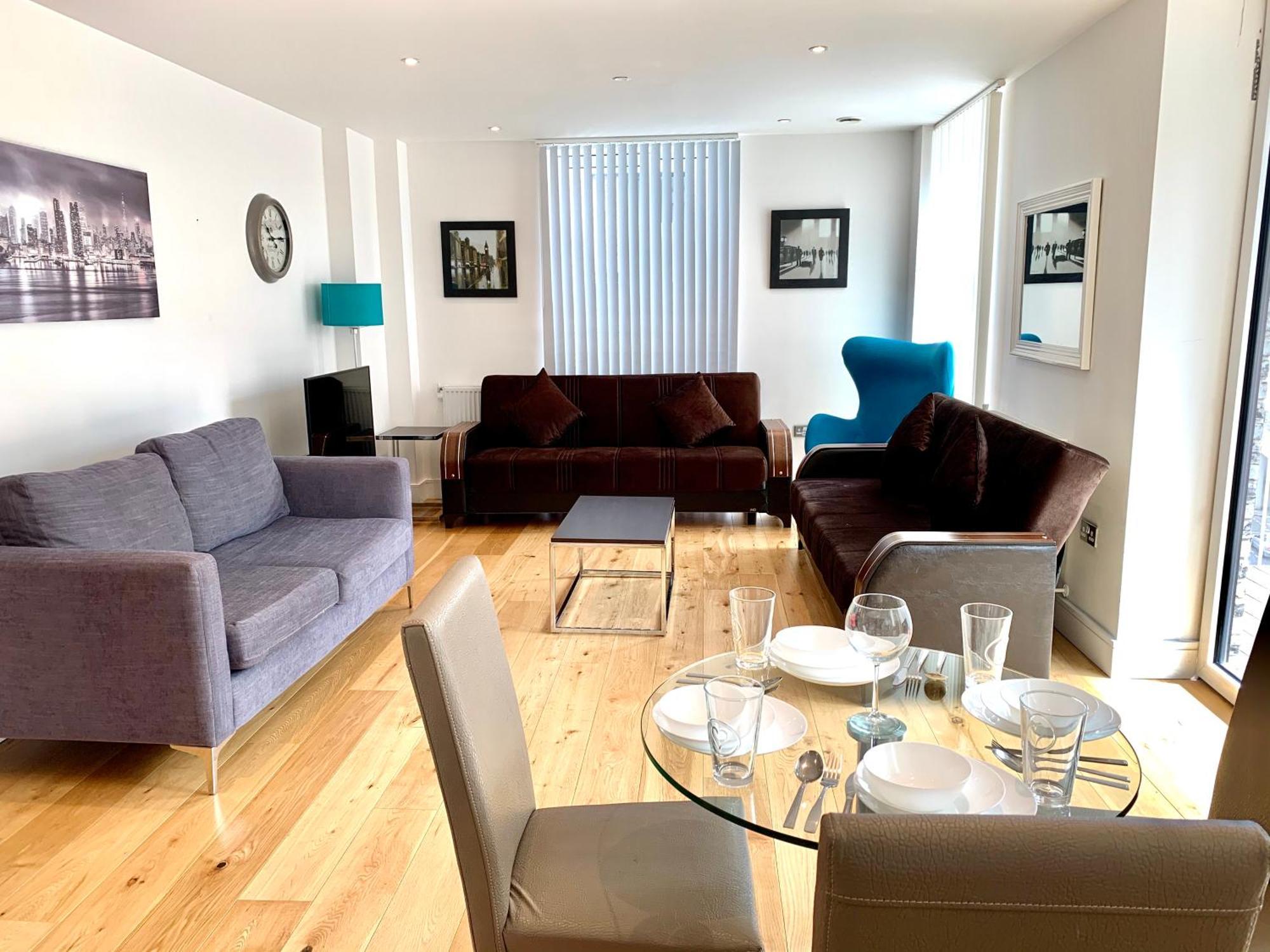 Modern London Excel 2 Bedrooms 2 Bathrooms, Parking, Kitchen, Lounge, Balcony Apartment מראה חיצוני תמונה